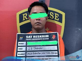 Mendukung Asta Cita Presiden, Polres Labusel Ungkap Kasus Judi Online